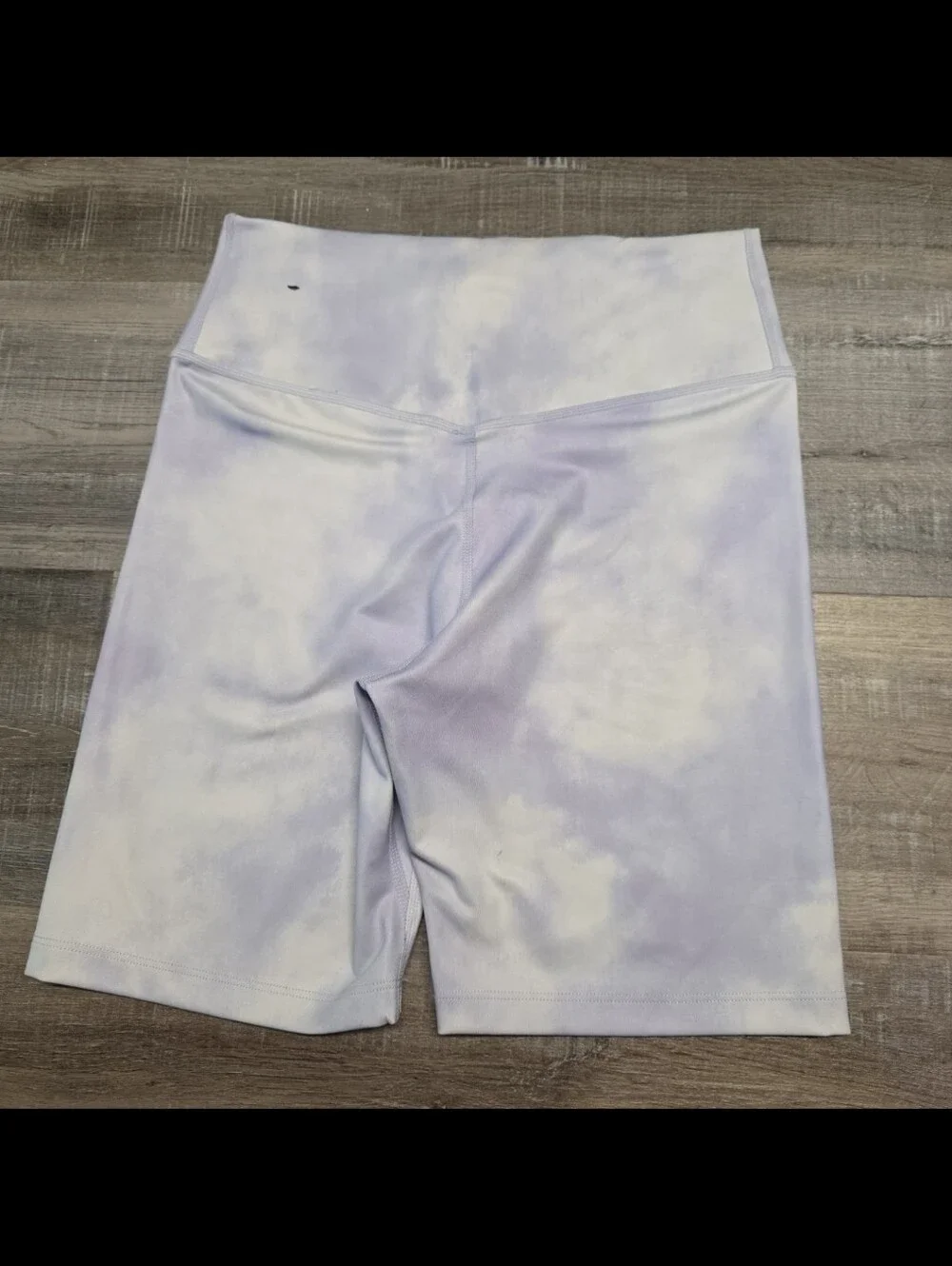 Nike Dri-FIT Tie Dye Biker Shorts Women's Small Purple High Rise Gym Yoga Run